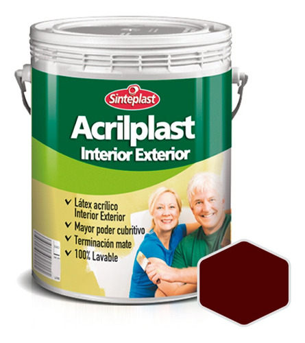 Acrilplast | Latex Exterior/interior | +6 Colores | 4lt