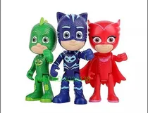 Comprar Pj Mask Héroes En Pijama Muñecos Catboy Ululette Gecko Romeo
