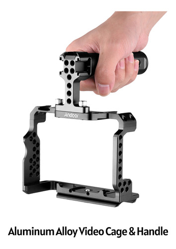 Kit De Gaiola De Câmera Alnum Com Alça Para A7r Iii/a7 Ii/a7