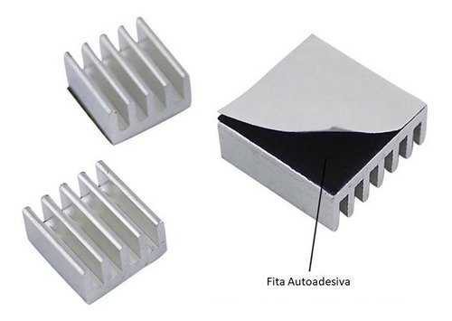 Imagem 4 de 9 de Case Acrilico Para Raspberry Pi3(b)+ Cooler+dissipadores.