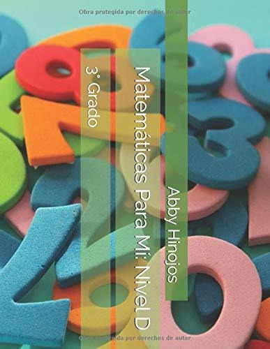 Libro Matemáticas Para Mí: Nivel D (volume 4) (spanish  Lcm8