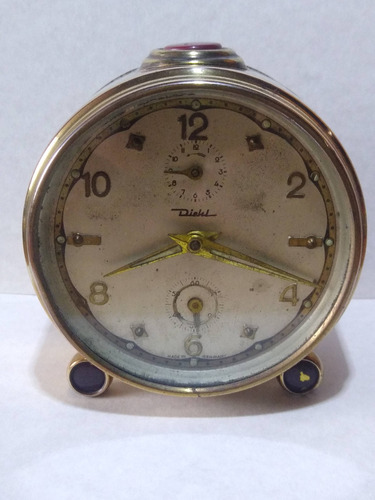 Reloj Despertador Aleman Diehl De Los 50s