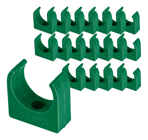 Kit 20 Pzas Abrazadera Ppr,  3/4 , Tipo U, Foset 46796