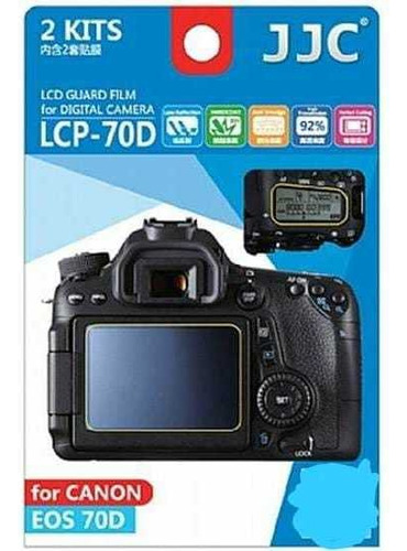Película protectora LCD Canon Eos 90d/80d/70d Jjc LCP-70d