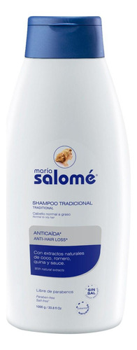  Shampoo Salome Control Caida Sin Sal X 1000 Ml