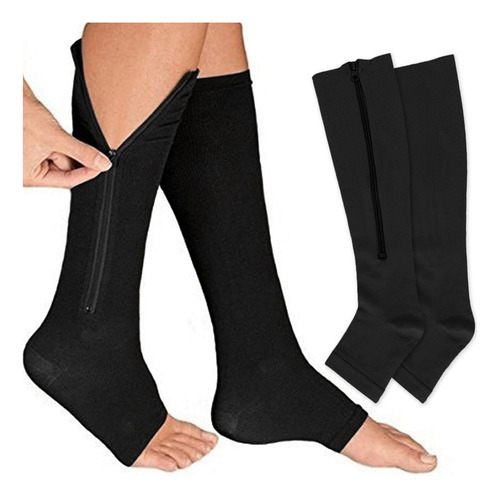 A Calcetines C/dedos Descubiertos Y Cremallera P/correr, 1