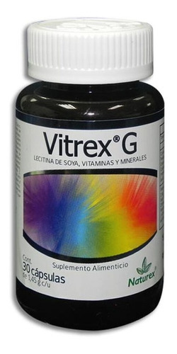 Imagen 1 de 1 de Vitrex G C/30 Caps Naturex / Vitaminas Y Minerales
