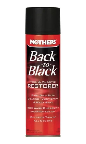 Restaurador Partes Negra Mothers Back To Black Plastic 284g