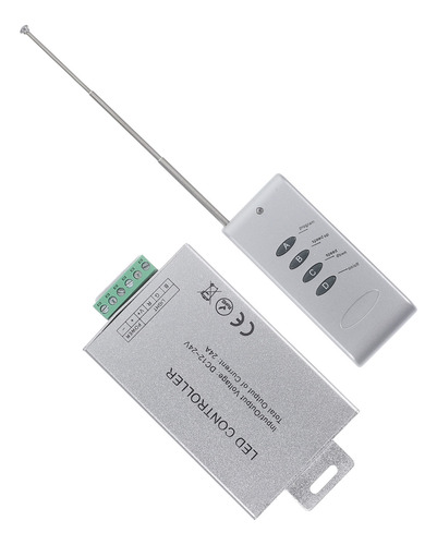 Controlador Led De 12-24 V Y 24 Teclas Para Tira De Luz Led