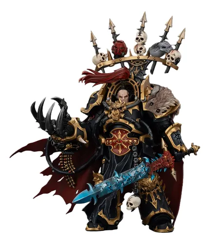 ゲームキャラクター JOYTOY Warhammer 40K Abaddon Despoiler Joytoy Jt02922 Black Legion Abaddon Despoiler | Parcelamento sem juros
