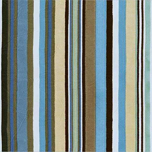 Abstract Wallpaper Border Stripes Blue Brown Beige