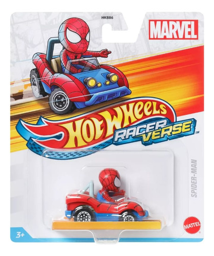 Hot Wheels Racerverse Vehículo Spider - Man En Spider Buggy