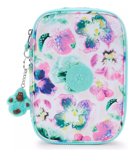 Kipling Lapicera 100 Pens Aqua Blossom 100% Original