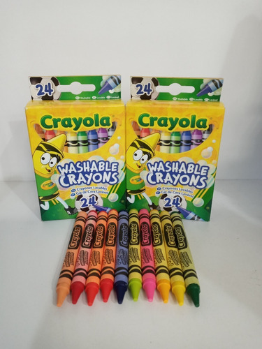 Creyones De Cera Crayola 24 Creyones (u.s.a)