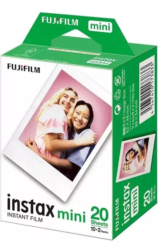 Película Instantánea Fujifilm Instax Mini 20 Hojas Con