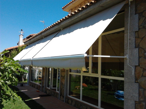 Toldo Plegable De Lona Para Patios Enrollable - Zona Norte