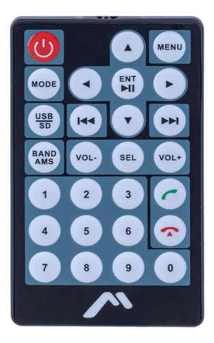 Autoestéreo Con Bluetooth Y Cámara Trasera Mcs-9986 Color Negro