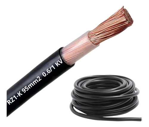 Cable Flexible Libre De Halógeno 95mm2 Rz1-k R-25mts Sec