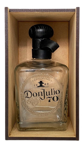 Caja Madera Mdf Tequila Mezcal Tapa Acrílico Grabada S/b