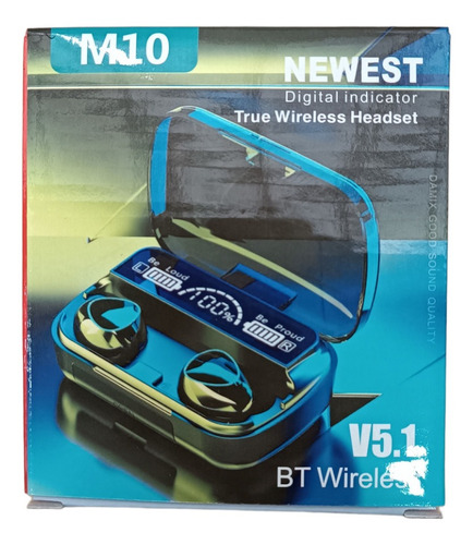 Audífonos Inalámbricos Bluetooth M10 Tws Power Bank Tienda
