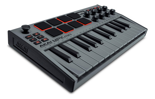 Mpk Mini Mk3 Grey Akai Teclado Controlador + Garantía