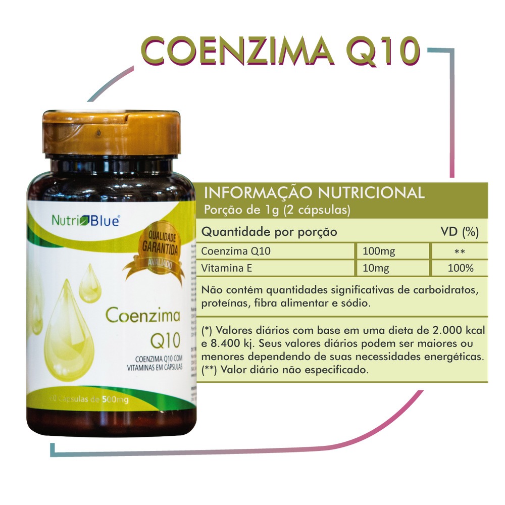 5x Coenzima Q10 (coq10) Em Capsulas - Dr. Lair Ribeiro ...