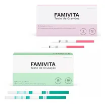Comprar Kit Con 30 Tests D Ovulacion Famivita +2 Tests De Gravidez