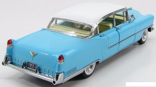 Greenlight 1955 Cadillac Fleetwood, 1:18, Azul, Nuevo!!!