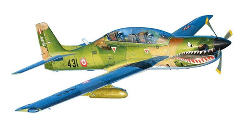 Modelismo Avión 1/48 Embraer Emb 312 Tucano Fap Hobby Boss