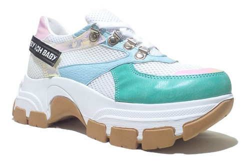 Imagen 5 de 6 de Zapatillas Damon Blanco/verde