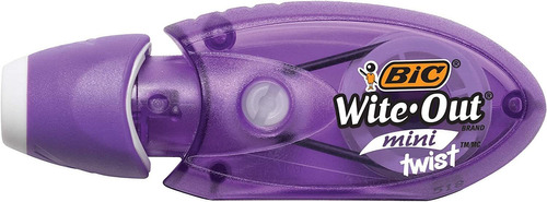 Bic Wite-out Brand Mini Twist Correction Tape, White, 2-coun