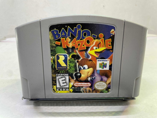 Banjoo Kazooie | Nintendo 64 Original Portada Custom (Reacondicionado)