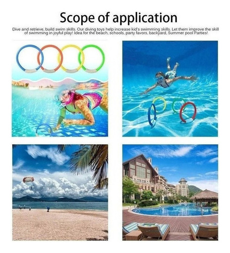 Juego De 19 Juguetes De Natación Y Buceo Con