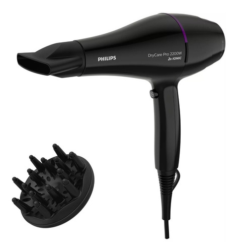 Secador Pelo Profesional Philips 2200w Bhd274 Iones Difusor