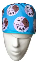 Comprar Gorro Quirúrgico Antifluido Doble Faz Osos Escandalosos Blue