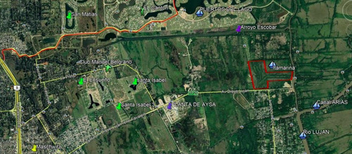 Imagen 5 de 5 de Oportunidad Lote Con Amarra Rio Lujan En Itamarina Ing Maschwitz Escobar