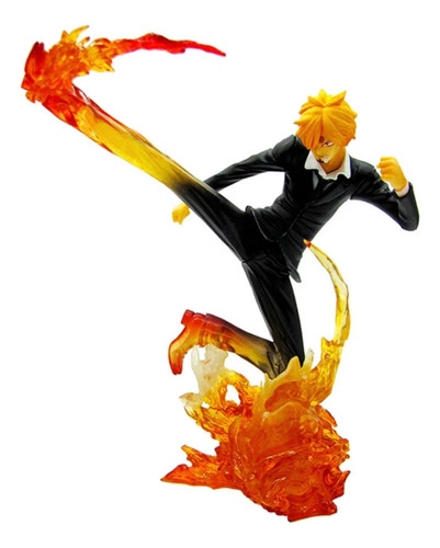 Figura Acción Kuroashi Sanji Pierna Negra One Piece Regalo