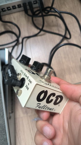 Pedal Fulltone Obsesive Compulsive Drive V2 (ocd V2) Blanco (Usado)