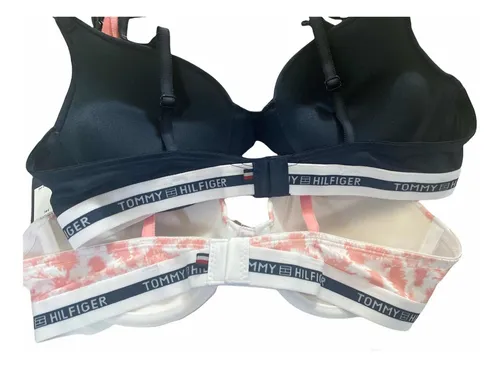 Paquete De 2 Piezas Brasier P/dama Marca Tommy Hilfiger 34c