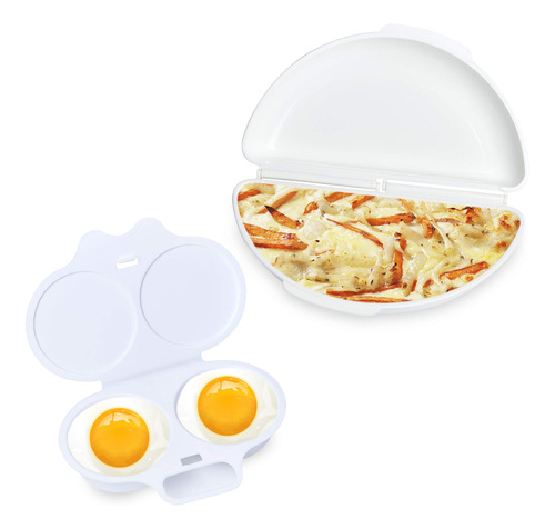 Easy Egg Breakfast Set Akamino - Molde Para Microondas Y Ca.