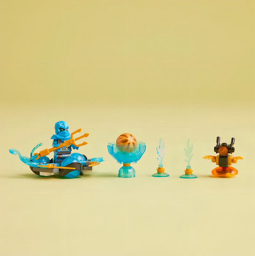Kit Lego Ninjago Nya Dragon Power Derrape Spinjitzu 71778