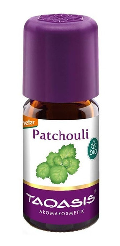 Patchouli Orgánico 100% Aceites Esenc. Taoasis Alemania 5ml