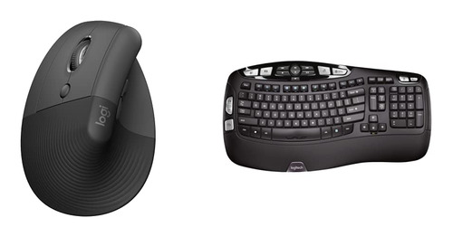 Logitech Mouse Ergonomico Vertical Elevacion Izquierda Onda