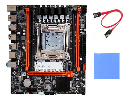 Placa Madre X99/x99h+panel Térmico+kit De Cables Lga2011-v3