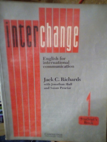 Interchange 1 Student's Book De Cambridge