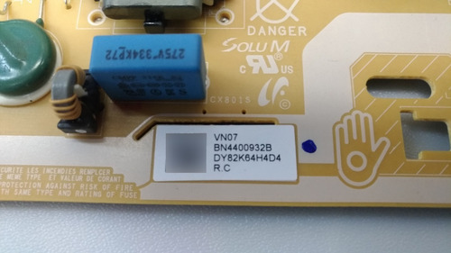 Placa Fonte Tv Samsung Un55nu7100 (Usado)