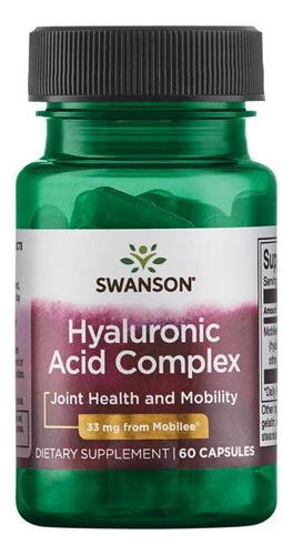 Hyaluronic Acid Complex 33mg 60caps De Swanson