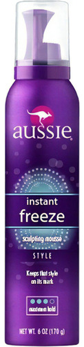 Aussie Instant Freeze Sculpting Mousse - Mousse 170g