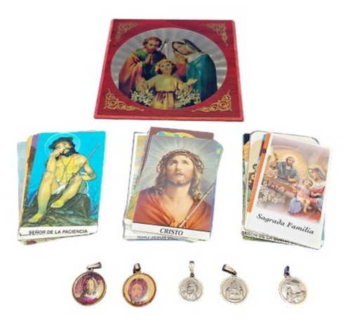 Combo Jesús Cristo Trinidad - Oferta Liquidación Santería /p