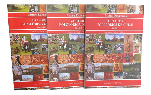 Cultura Folclorica De Chile. 3 T. 4 Dvd / Manuel Dannemann